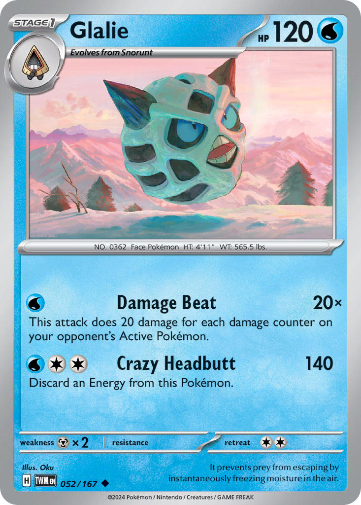 Glalie [Reverse Holo]